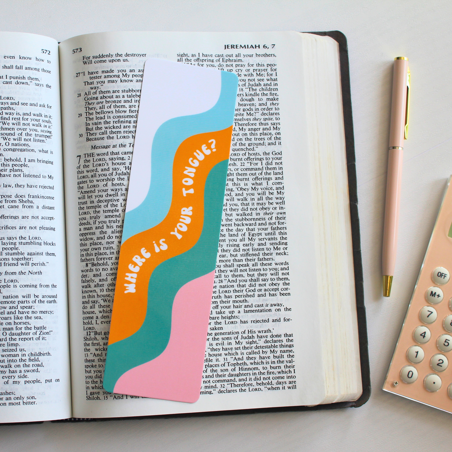 Where Is Your Tongue? Bookmark