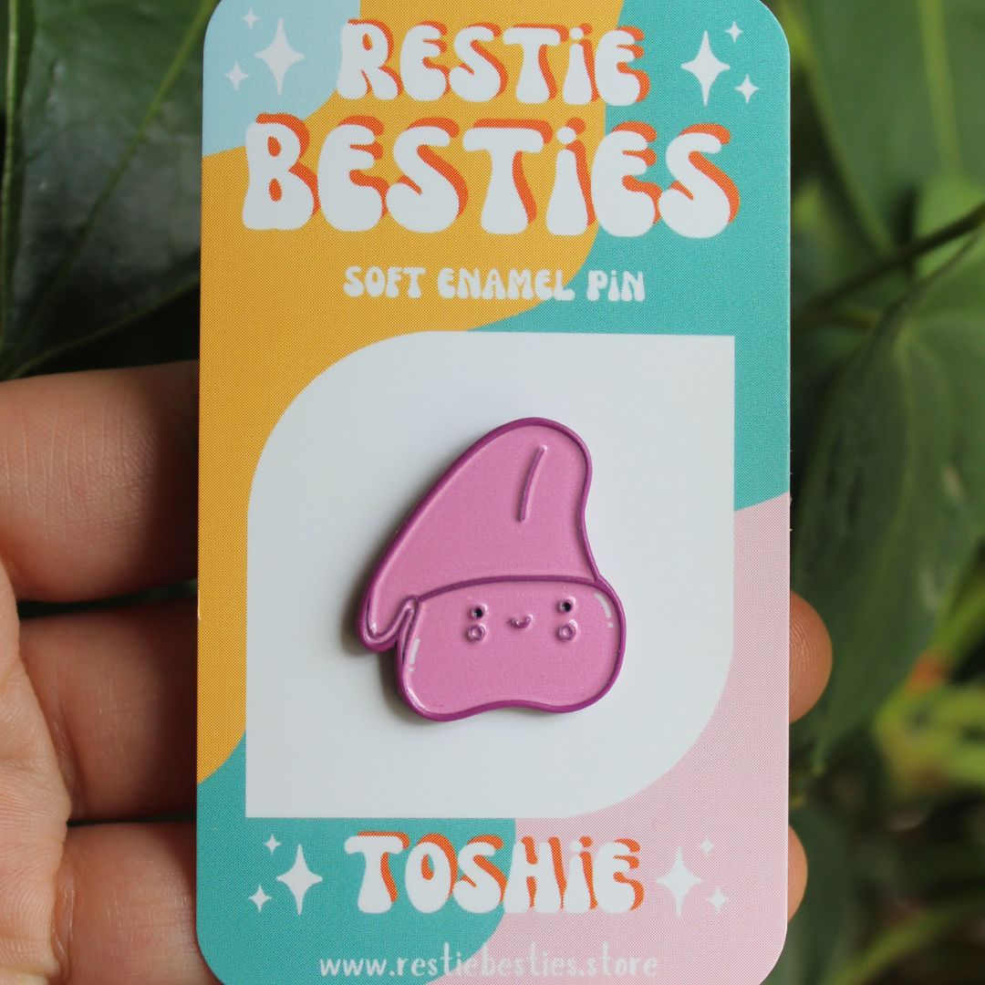 Toshi Soft Enamel Pin