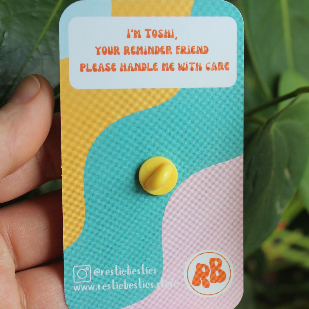 Toshi Soft Enamel Pin