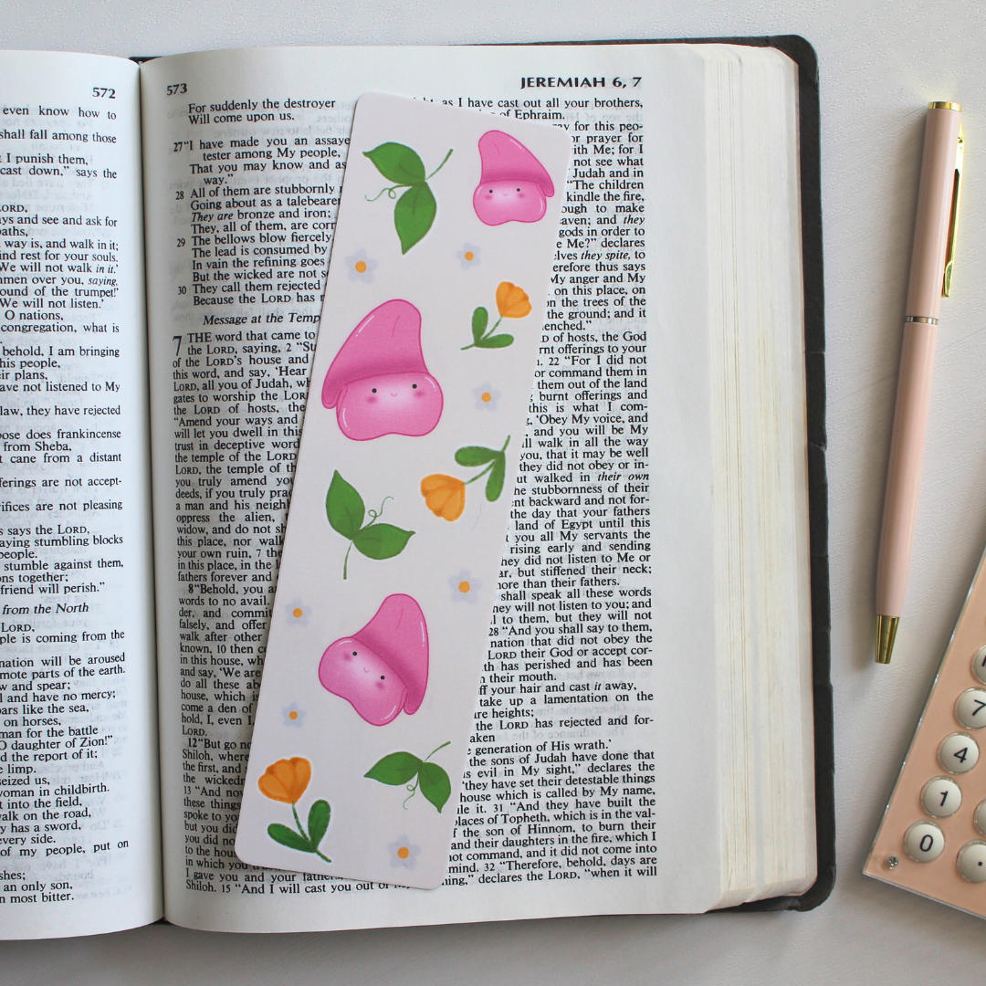 Toshi Spring Bookmark