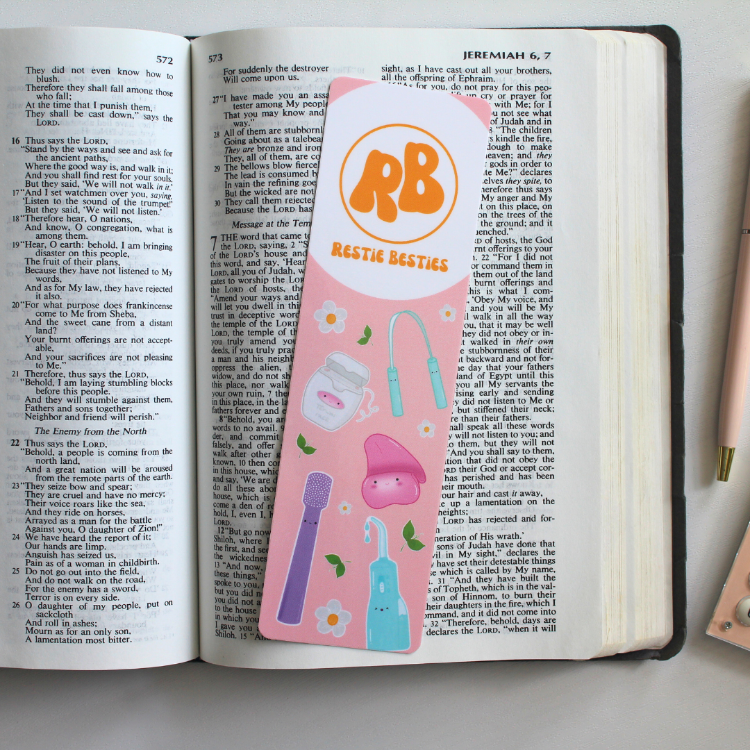 Oral Care Besties Bookmark