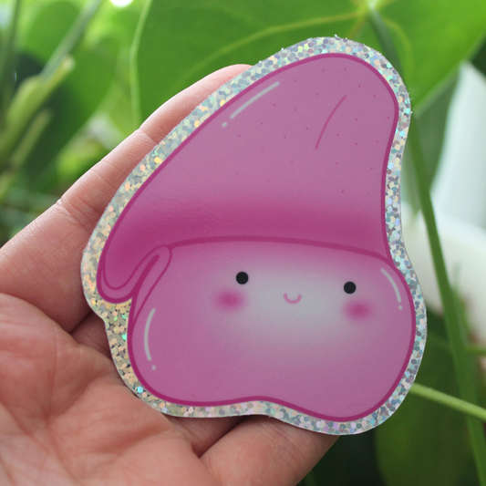 Toshi Sparkle Vinyl Sticker