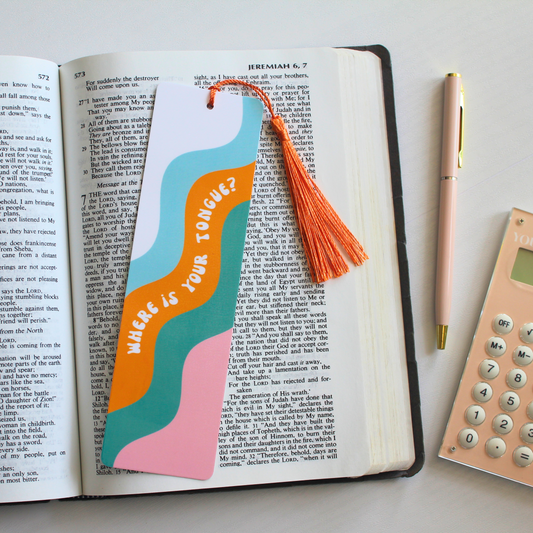 Where Is Your Tongue? Bookmark